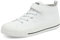 Casbeam Mädchen Leinwand Schuhe Kinder Mesh Breathable Casual Running White Sneakers Jungen Casual Tennis Walking Schuhe Kinder einstellbar STRP Schuhe Big Kid 37 EU