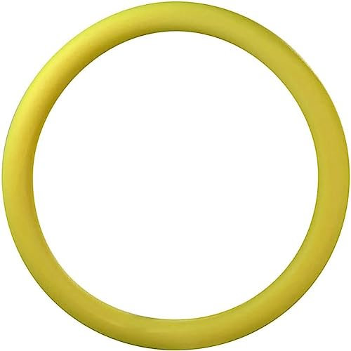 Auto Lenkradbezug Universal Silikon Auto Lenkradhülle Elastisch Anti Rutsch Lenkrad Abdeckung Lenkradschoner Lenkradschutz Durchmesser 36cm–40cm, Gelb