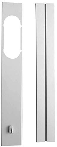 Deger 2 piezas, bien sellado ventana corredera conjunto de placas adaptadores para aire acondicionado portátil, set universal de sellado de ventana 1.