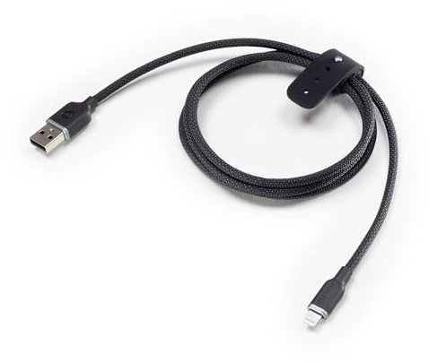 ZAGG mophie Charge Stream, USB-C auf USB-C, Schnellladekabel, Kabel zur Datenübertragung, Enduraflex Silikon, langlebig, strapazierfähig, 60W, 3m, schwarz