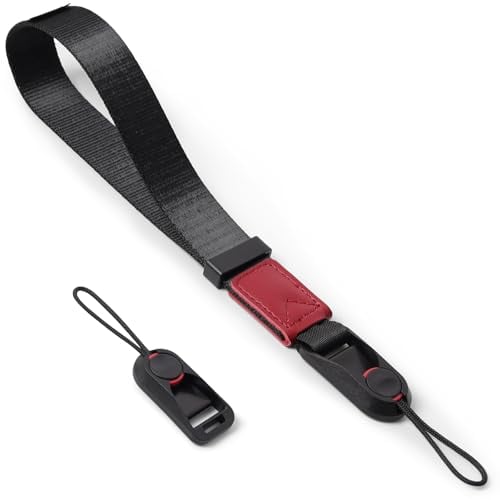 INYEEXUP Kamera Handschlaufe mit Schnellverschluss - Verstellbarer Kameragurt aus Nylon,Zuverlässiges Kamera Zubehör,Kamera Handgelenkschlaufe für Verschiedene Kameras, Sicher und Bequem
