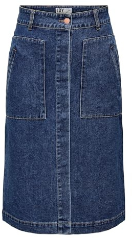 JDY Damen Jdyolivia Hw Skirt Db DNM Noos | Denim skirt