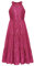 GRACE KARIN Fille sans Manches Paillettes Princesse Robe de Mariage Festive Robe Neckholder Rose Rouge 12 Ans