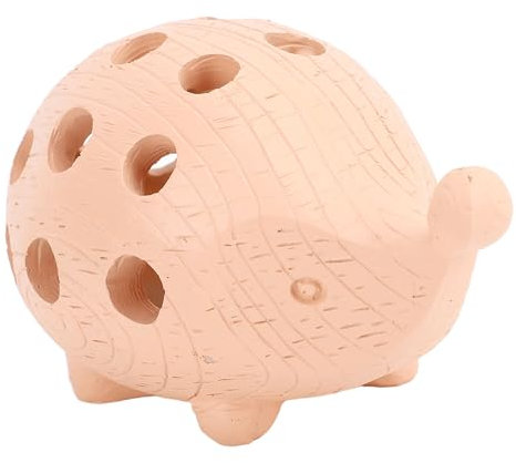 Aramox Niedlicher Igel Stiftehalter aus Holz, Schreibtisch Organizer aus Kunstharz, Igel Stiftehalter, Kompakt für Heimbürobedarf