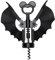 Wine Opener, 2 in 1 Bat Shape Zinc Alloy Wine Beer Bottle Opener Corkscrew for Home Kitchen Hotel Restaurant