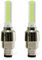 Koolenry Led Speichenlichter für Fahrrad 2er-Pack Neonlichter Reifenventilkappen-Taschenlampen C