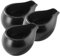 CONGARTENO 3 Pièces bidon de lait pot à lait en céramique contenants de lait Puche en céramique Dispensateur à lait pot à pichets en céramique de lait mini pot à lait Noir