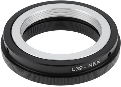 YINETTECH Adattatore Per Obiettivo L39 M39 Compatibile Con Leica Anello Adattatore L39 M39 Per Attacco E Compatibile Con Sony