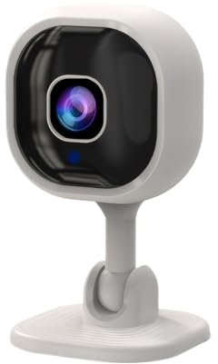 mophrati Telecamere di sorveglianza Wi-Fi per la casa intelligente con crittografia sicura e telecamera di sorveglianza con app per smartphone e tramite cellulare