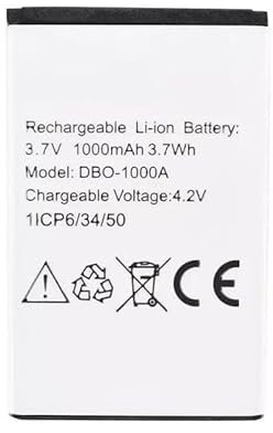 bohupower Replacement DBC-800D Battery For Phone Easy 6520 6050 6526 6030 6620 1360 5030 508 509 530X 515 6525 6031 500GSM 6051 6520 6171 6526 1ICP5/34/50