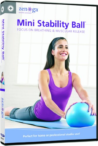 STOTT PILATES Merrithew Mini-Stabilitätsball – Fokus auf Atmung und Muskelentlastung