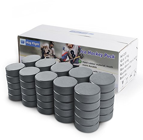 Hug Flight Hockey Pucks Bulk 50 Hockey Pucks per Case Official New