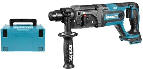 DHR241ZJ Makita Schnurlose Hammer Rotationshammer (Li-Ion, 18V, 41.700cm, 8.400cm, 21.900cm, schwarz/blau)