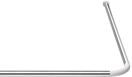 RIDDER Universal-Winkelstange Graz Ø 20 mm Chrom glänzend 170x90 cm