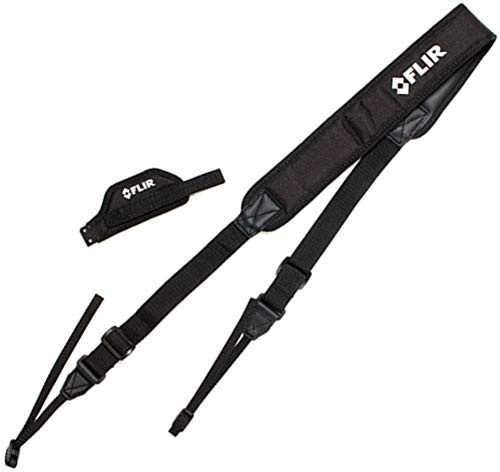 FLIR T199601 Hand Strap and Neck Strap for T530, T540 Cameras | Webbing with Nappa leather, quick attach, for Flir T5xx series thermal cameras