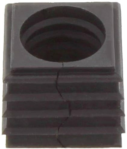 CONTA-CLIP 28608.4 Kabeldurchführungssystem Kdsclick, Dichtelement KDS-De 14-15 BK, Montageart: Stecken, Länge x Breite: 20, 3 mm, Kabeldurchmesser Max.: 15 mm, IP 66, Farbe: schwarz, 10 Stück
