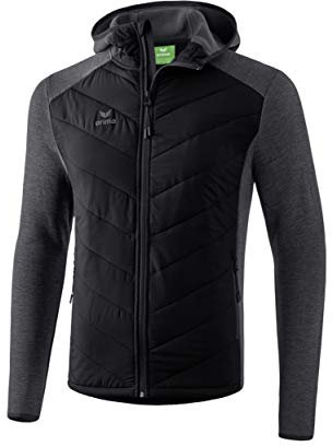 Erima Steppjacke Kids Schwarz, 164 Kinder