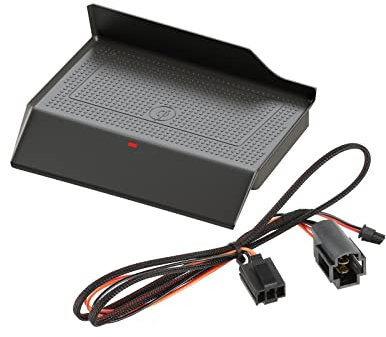 Inbay Wireless Charger kabelloses Ladegerät VW Touran II 5W Pkw induktives Laden für Smartphone Handy Auto Wireless Charging qi Zertifiziert für Kfz Einbau integriert Wireless Phone Charger