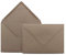 300 Briefumschläge DIN C6 Taupe - 11,4 x 16,2 cm - Kuverts mit 80 g/m² Nassklebung spitze Klappe - Umschläge ohne Fenster - Colours-4-you