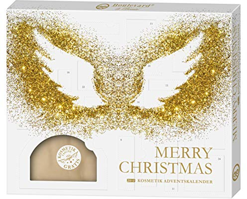 Boulevard de Beauté Angelic Beauty Make-Up Calendar 24 + 1 - Beauty-Adventskalender mit extra Kosmetiktasche als Geschenk, 650 g