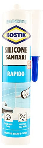 Bostik Silicone Sanitari Trasparente 280ml