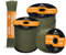 Abma Cord Paracord 550 4mm 100M 100% Nylon Seil Typ III Schnur mit 7 Kern für Basteln, Camping, Survival, Outdoor - Max. 250kg (550lbs) - Armee Grün