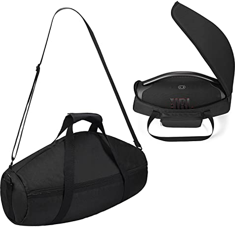 Seracle Carrying Case Portable Tote Bag Travelling Case for JBL Boombox 3 Portable Bluetooth Speaker (Black)