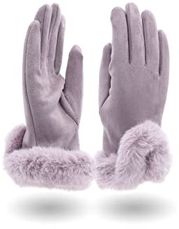QUEEN HELENA Damen Fingerhandschuh G03 Glicine, Einheitsgröße