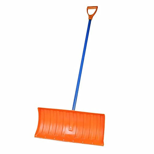 KOKMAT Pelle à Neige de 25 Pouces, Neige-Pelle avec Poignée en D et Lame en Polypropylène Durable, Pelle à Neige à Long Manche, Pelle à Neige Haute pour Allée, Voiture, Garage
