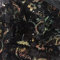 130cmx2 Yard Bestickter 3D-Pailletten-Blumen-Mesh-Stoff, Tüll Stoff Hochzeit Geburtstag Weihnachten Fest Kommunion Party Deko,Nähen von Brautschleiern Hochzeitskleid Tischläufer Tutu Röcken,Schwarz