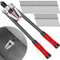 Acboor Remachadora, 17 Remachadora Manual Set que incluye 100 Remaches 2,4|3,2|4,0|4,8 mm Alicates para Remaches Manuales Profesionales para Remaches Acero Inoxidable y Aluminio