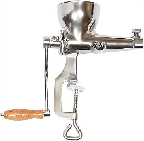 manual wheat juicer Manual Wheatgrass Juicer, Stainless Steel Manual Wheatgrass Juicer Juice Extractor Tool for Fruits Apples Grapes Vegetable Celery Kale Spinach