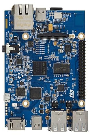 Generic Discovery Kit, ARM Cortex-A7/Cortex-M4, Single Board Computer Development Kit (STM32MP157F-DK2) with Bluetooth Connectivity, Includes Power Supply, USB Cable, Development Board, User Manual