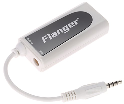 YIWENG FC-21 Gitarrenanschluss-Konverter E-Gitarren-Bass auf Handy-Tablet-Adapter Kompatibel mit/iPad Android-Smartphone-Tablet mit 3,5-mm-Audio-Stecker,Audio Converter Adapter