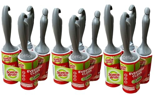 12 x 3M Scoth Brite Lint Rollers Scotchbrite
