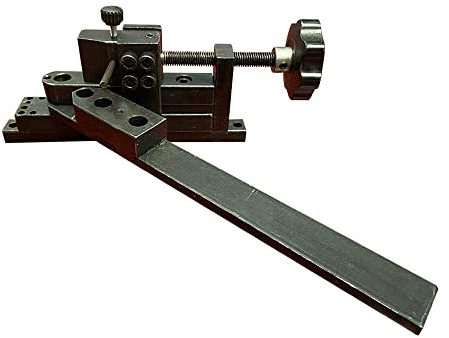 LANNADD Metall Biegemaschine, Rohrbiegemaschine Winkelbieger Blechbiegemaschine Biegegerät Rohrbiegegerät, 6mm Universal Handbieger Ideal für Die Herstellung Von Vorrichtungen Aus Draht Flachmetall