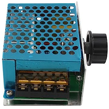 AC 4000W 2000W Spannungsregler 220V Motor Dimmer Geschwindigkeitsregler 220V bis 12V 24V Transformator Thermostat Elektronisches Modul (Color : 4000W)