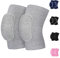 HISFFOG Rodilleras de voleibol para mujeres, hombres, adolescentes, niñas, niños, voleibol, baloncesto, fútbol, baile, yoga, tenis, correr, ciclismo, entrenamiento,