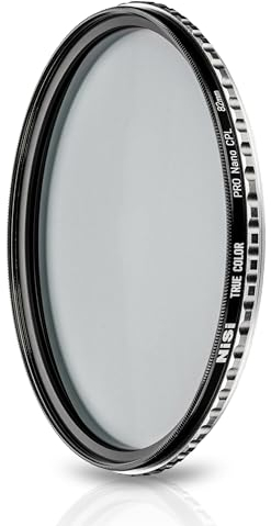 NiSi True Color CPL Filter Polfilter 86mm Polarisationsfilter Ultra-Niedrig-Reflexions mit Mehrschicht-Nano-Beschichtung für Kameraobjektiv