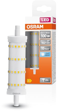 Osram LED Line avec culot R7s Retrofit, 13 W / 1521 lm, lumière blanche | , LED Lamps, 28.00 Millimetres dia, , pack de 6