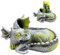 Drachen-Blumentopf-Ornament, Gartendrachen-Statue – Terrassenhof Ornament | Gartenskulptur aus Harz für den Außenbereich, schlafende Drache Figur aus Harz für verschiedene Bedingungen