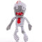 iFii Profession PVZ Zombie Plush 30cm, Cute Plants Vs Zombies Plushies Officer/Businessman/Farmer/Thief/Knight Zombie Cosplay Stuffed Animal Doll Gift for Fans (Prisoner zombie)