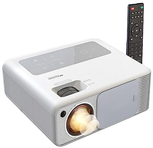 SceneLights Technologies Projektor: LED-Full-HD-Beamer, Native 1080p, 800 ANSI-Lumen, 18.000 lm, Dualband (LED Heim Beamer, Heimkino, integriertem Mediaplayer)