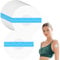 100 Pcs Freestyle Libre 2 Sensor Covers, Waterproof Libre 2 Sensor Covers, 9mm Round Transparent Adhesive Patches for Showering, Swimming,Running,Cycling