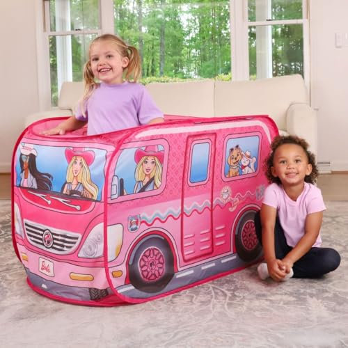 Pop and Play Barbie Cowgirl Coastal Camper Play Tent