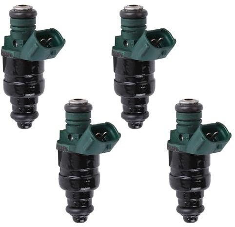 LICHENGTAI 4 Stück 037906031AL Einspritzdüse Einspritzventil Injekto Kompatibel für Skoda Octavia, für Seat Leon, für VW Golf Bora New Beetle, Kraftstoffeinspritzdüse Kraftstoff Injektor Düse