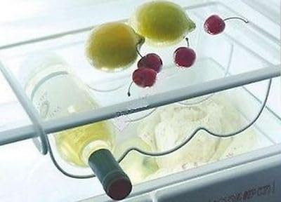 KGA SUPPLIES Fridge Under Shelf Bottle & Wine Rack Holder Compatible with Iceking Fridge Freezer