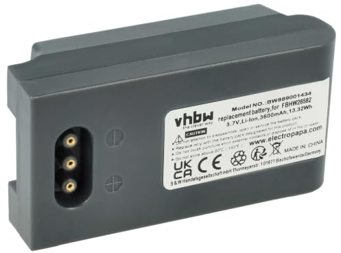 vhbw Akku kompatibel mit Höft & Wessel SKEYE.Allegro | LS SKEYE.INTEGRAL Mobilcomputer PDA Scanner (3600 mAh, 3,7 V, Li-Ion)