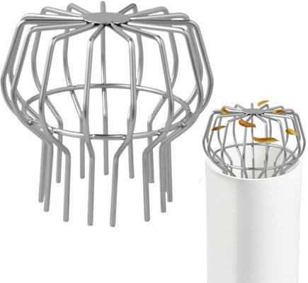 Rejilla de Drenaje al Aire Libre | Protección de | Protección de de la Ventana para Garaje Subsuelo Jardín Exterior Camping-Car Ducha Piscina Sistemas de Desbordamiento