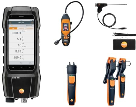 testo 300+ Flue Gas Analyser Ultra-Smart Kit